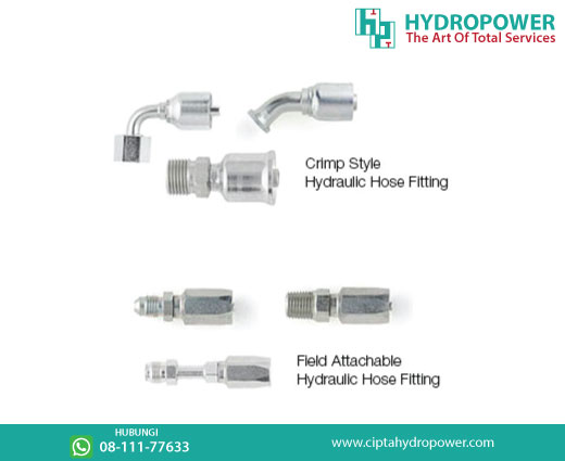cara pasang fitting hydraulic