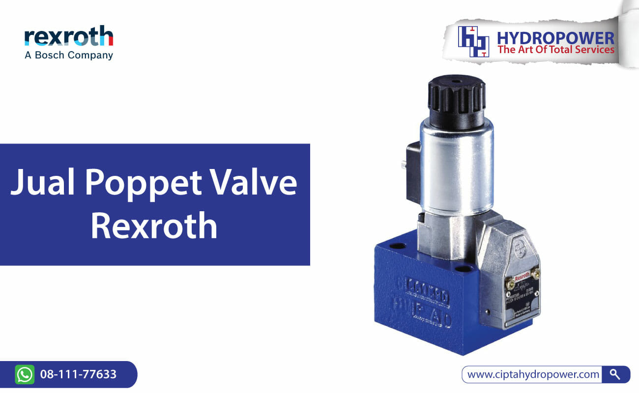 jual poppet valve rexroth