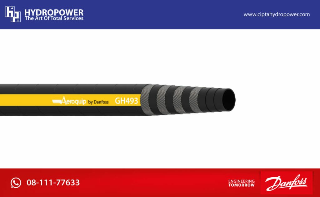 Tubo Idraulico Eaton Aeroquip Sullair - 02250136-962 - LP F-ORFS 1.125 X 55, Nuovo