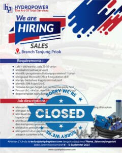 loker sales tanjung priok