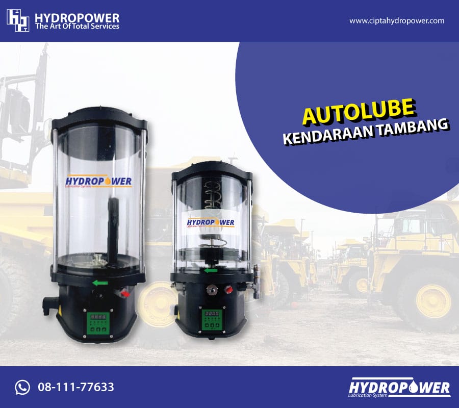 autolube kendaraan tambang