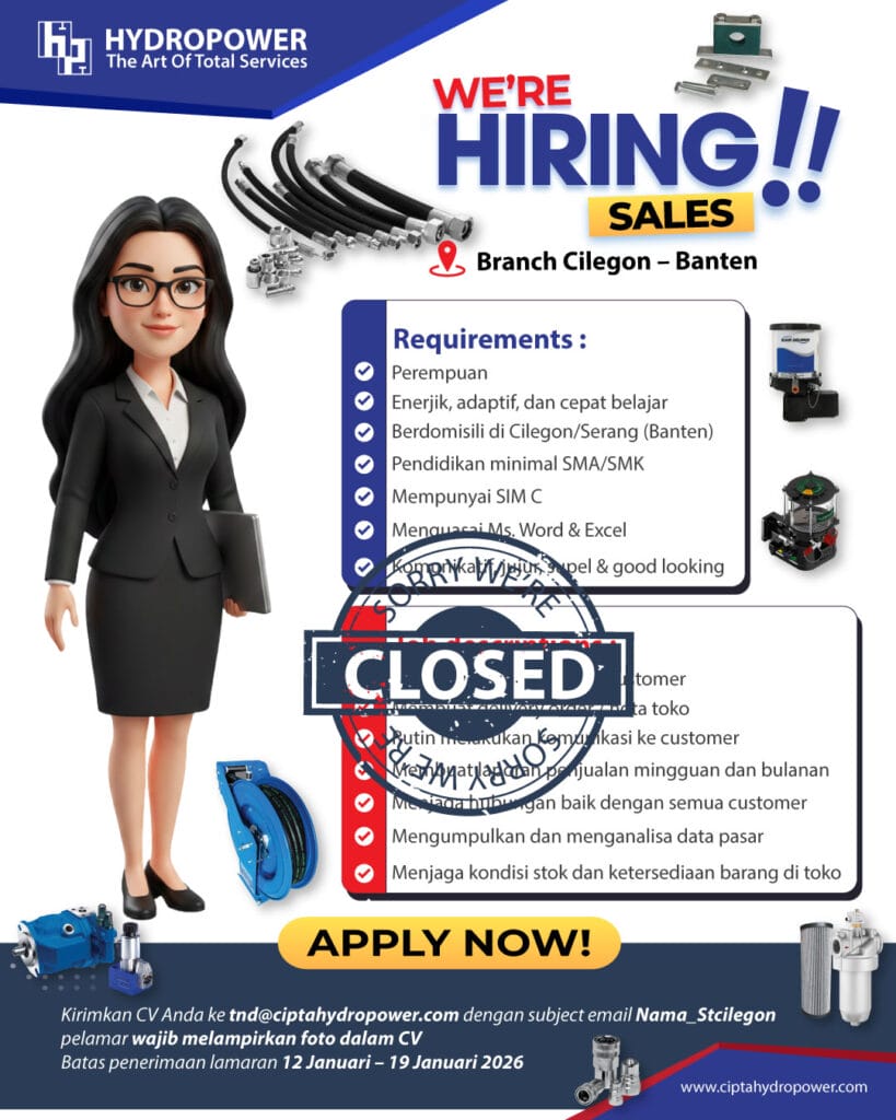 sales toko cilegon closed