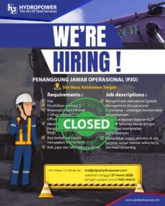 loker pjo tambang maco closed